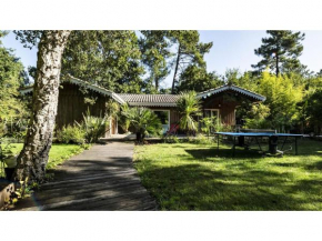 Villa Bois à Taussat au Cœur du Bassin d’Arcachon